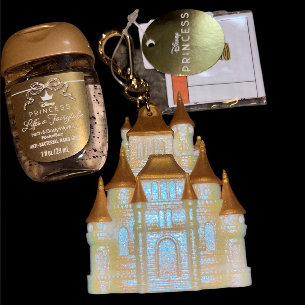 Lifes a Fairytale Disney Castle Hand Sanitizer Holder & Sanitizer by Bath & Body